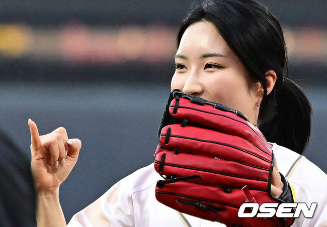 쇼트트랙 국가대표 김길리 KIA 세리머니
