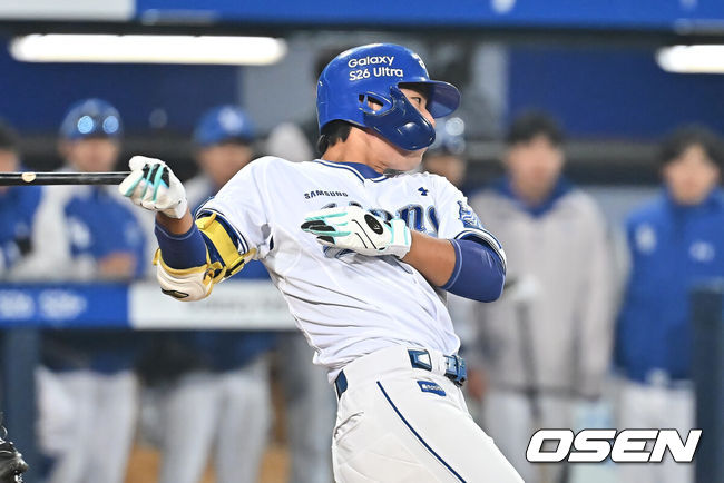[OSEN=대구, 이석우 기자] 삼성 라이온즈 함수호 082 2026.03.23 / foto0307@osen.co.kr