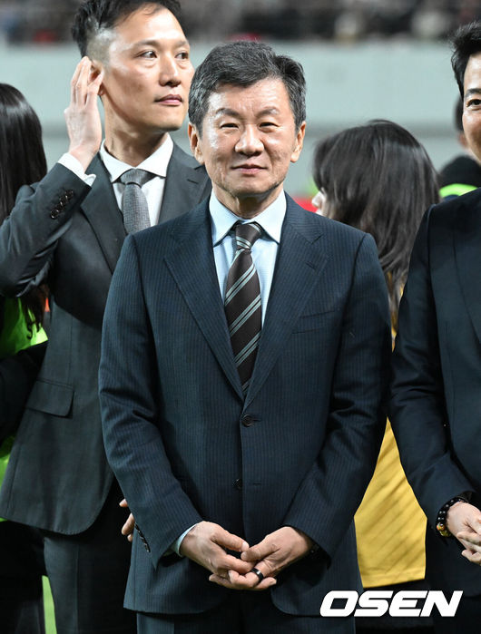 [OSEN=이대선 기자] 정몽규 회장 2025.11.18 /sunday@osen.co.kr