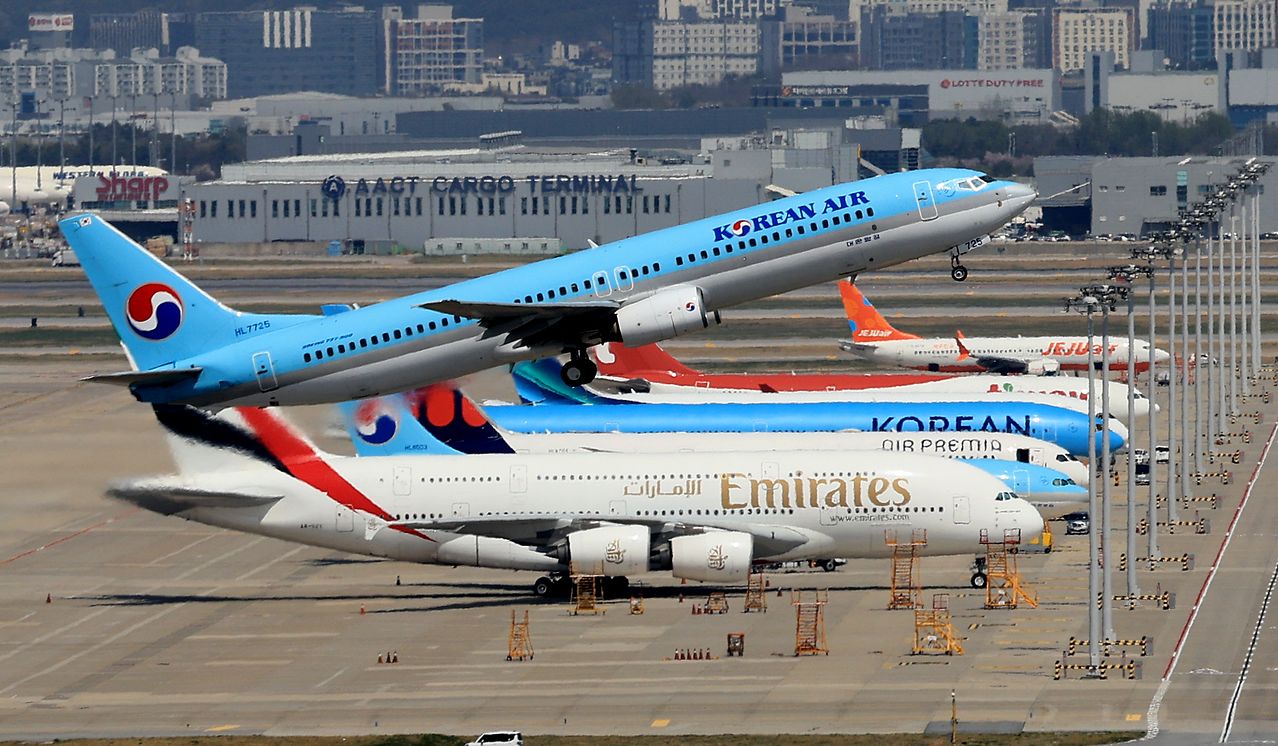 기사 이해를 돕기 위한 사진. 대한항공 비행기. 뉴스1