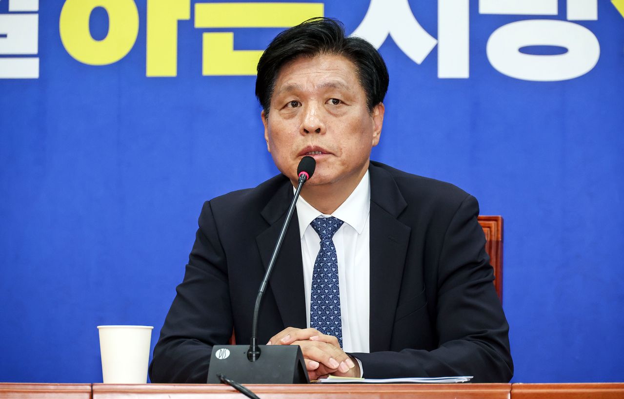 조승래 더불어민주당 사무총장. 김성룡 기자