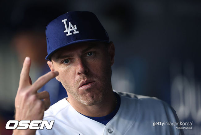 [사진] LA 다저스 프레디 프리먼 ⓒGettyimages(무단전재 및 재배포 금지)