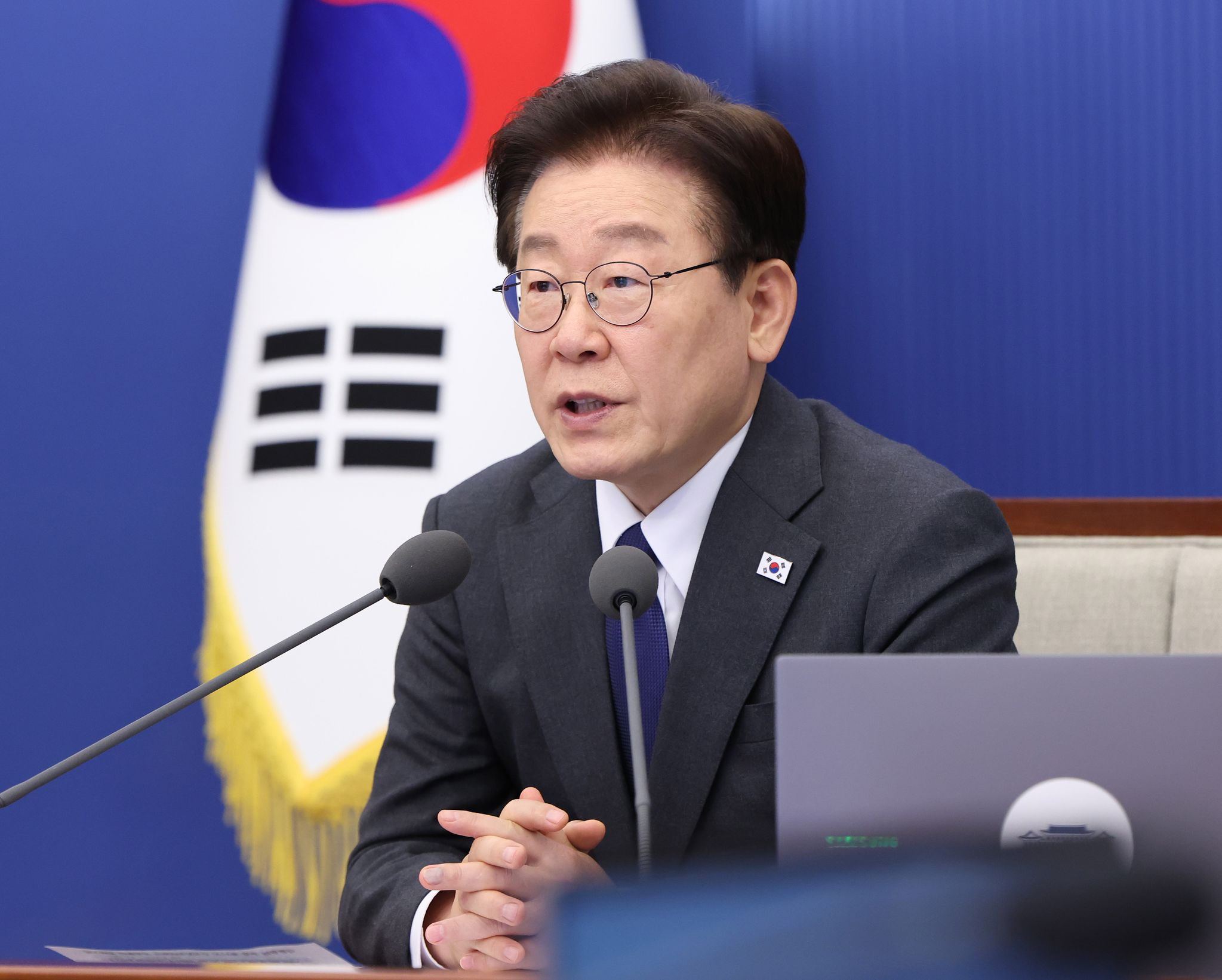  이재명 대통령. 청와대사진기자단