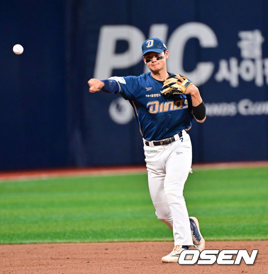 [OSEN=박준형 기자] NC 김주원 2026.04.22  / soul1014@osen.co.kr