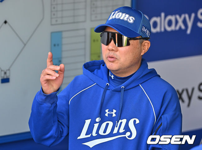 [OSEN=대구, 이석우 기자] 삼성 라이온즈 박진만 감독 023 2026.05.01 / foto0307@osen.co.kr