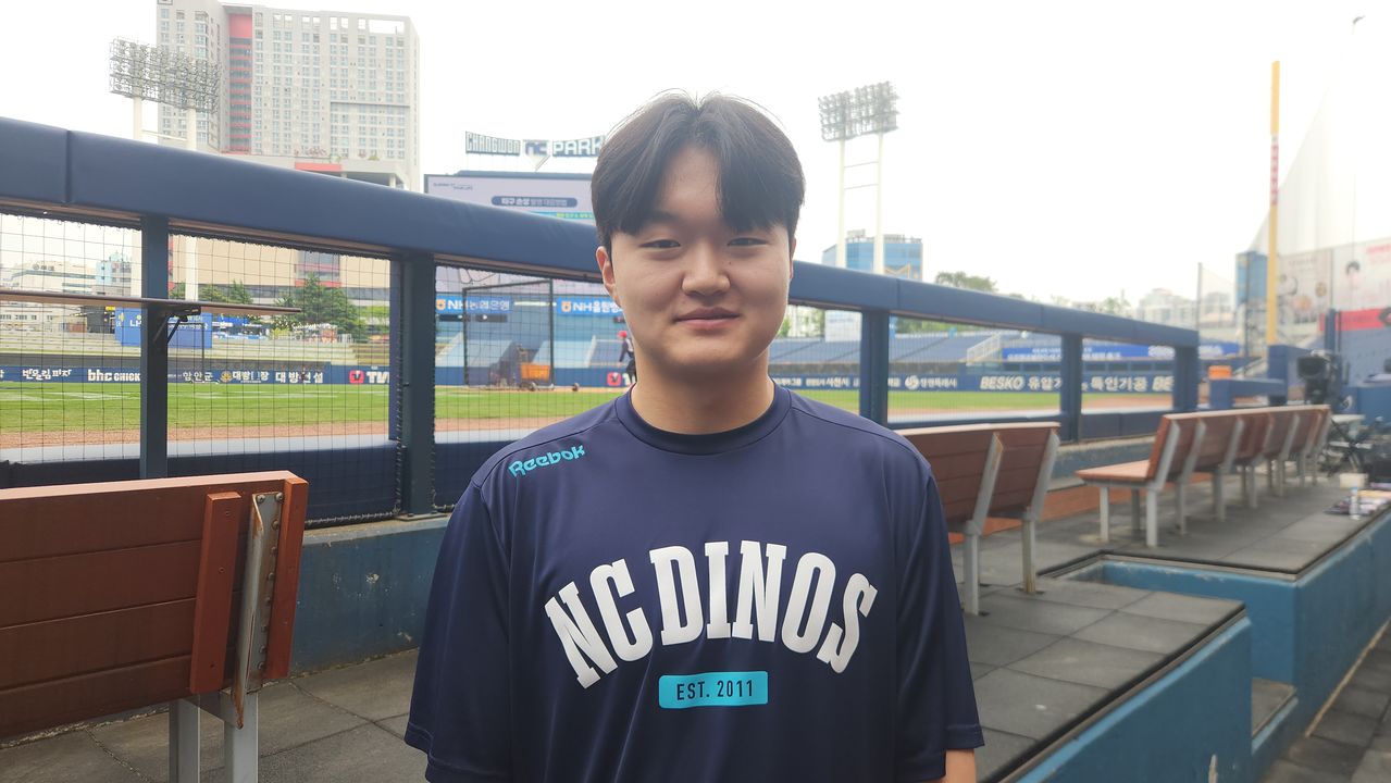 NC 오른손 투수 임지민. 창원=김효경 기자