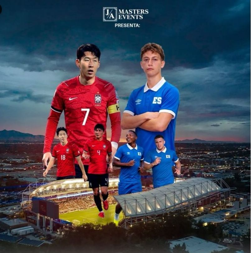 엘살바도르축구협회는 SNS를 통해 다음달 4일 미국 유타주 샌디에서 한국과 평가전을 치른다고 알렸다. 사진 엘살바도르축구협회 SNS 
