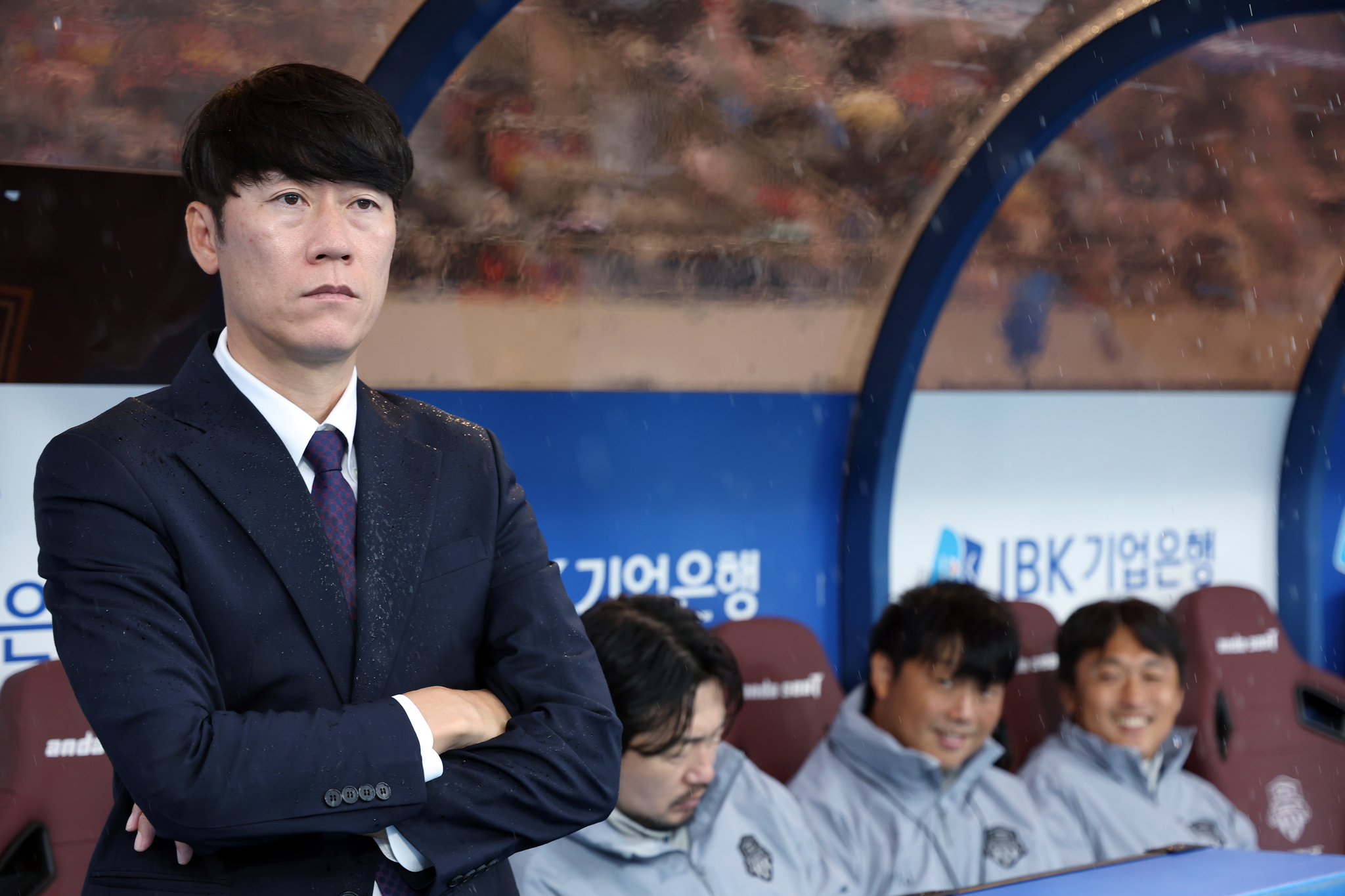 프로축구 수원FC 사령탑을 역임한 김은중 감독. LA올림픽 축구대표팀 지휘봉을 잡게 됐다. 뉴스1