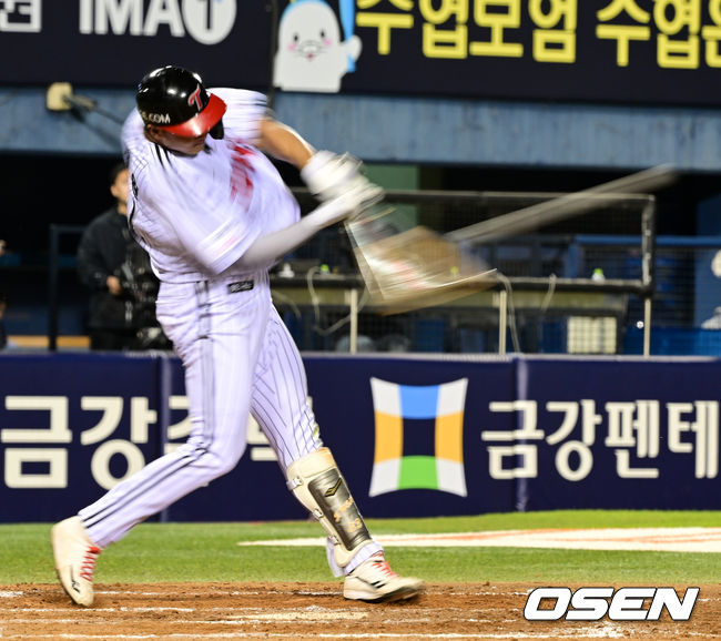 1군 복귀전에서 4타수 2안타 2타점을 기록한 이재원