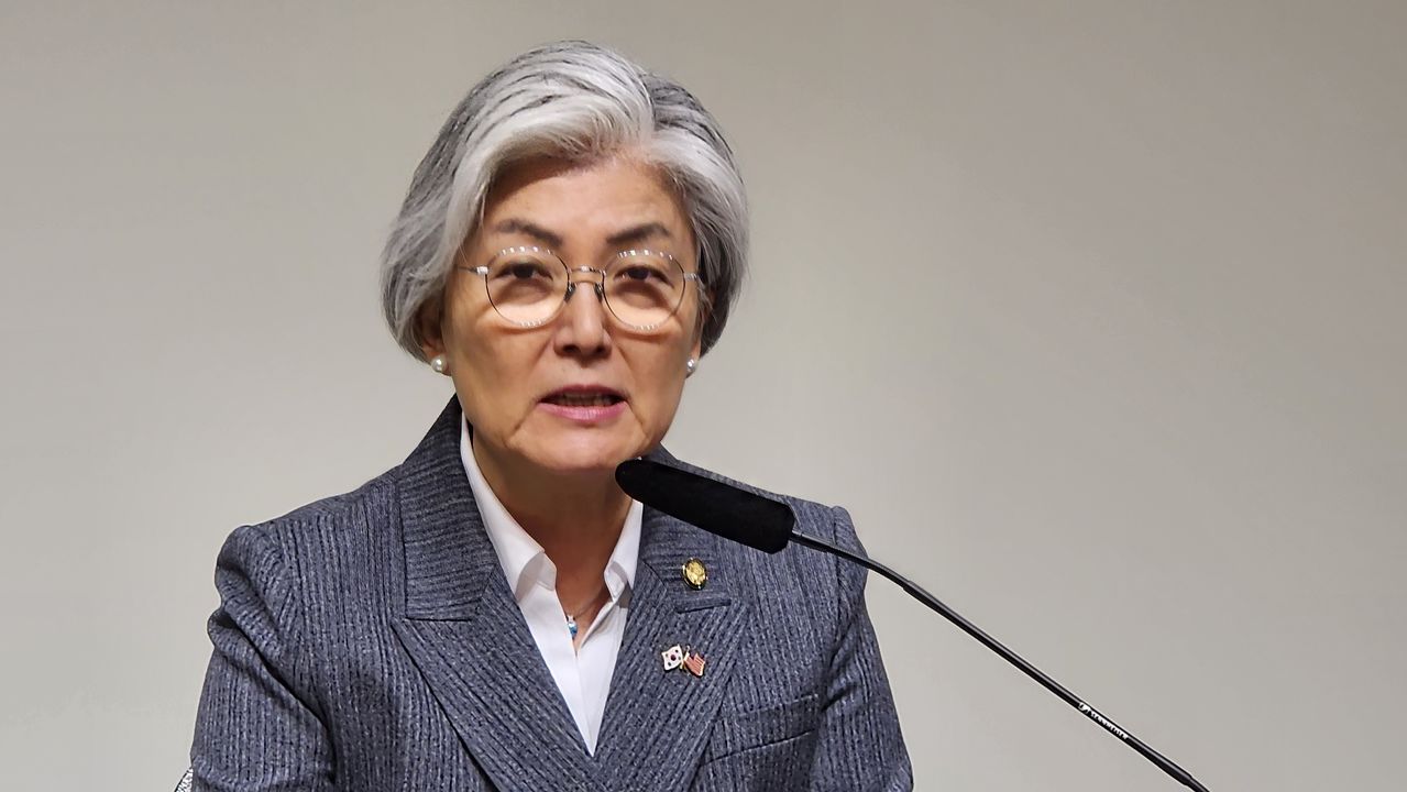 강경화 주미 한국 대사. 워싱턴=강태화 특파원