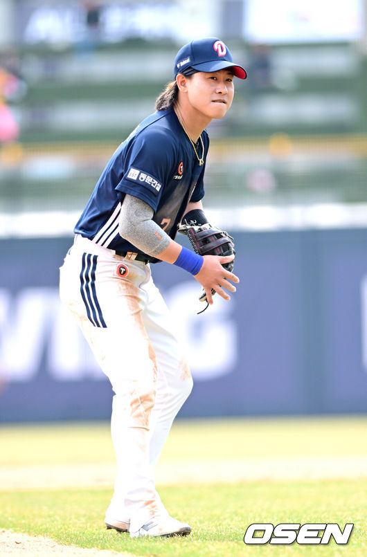 [OSEN=최규한 기자] 두산 박찬호. 2026.03.24 / dreamer@osen.co.kr