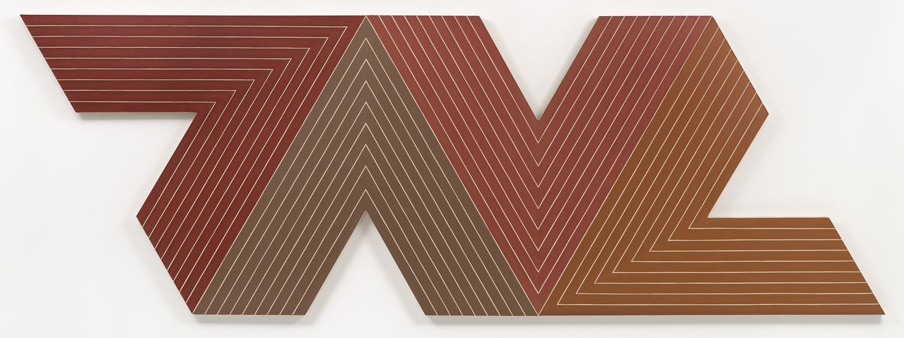 인도의 황후, 1965, 뉴욕현대미술관 소장. 변형캔버스의 대표작이다. [사진 MoMA]