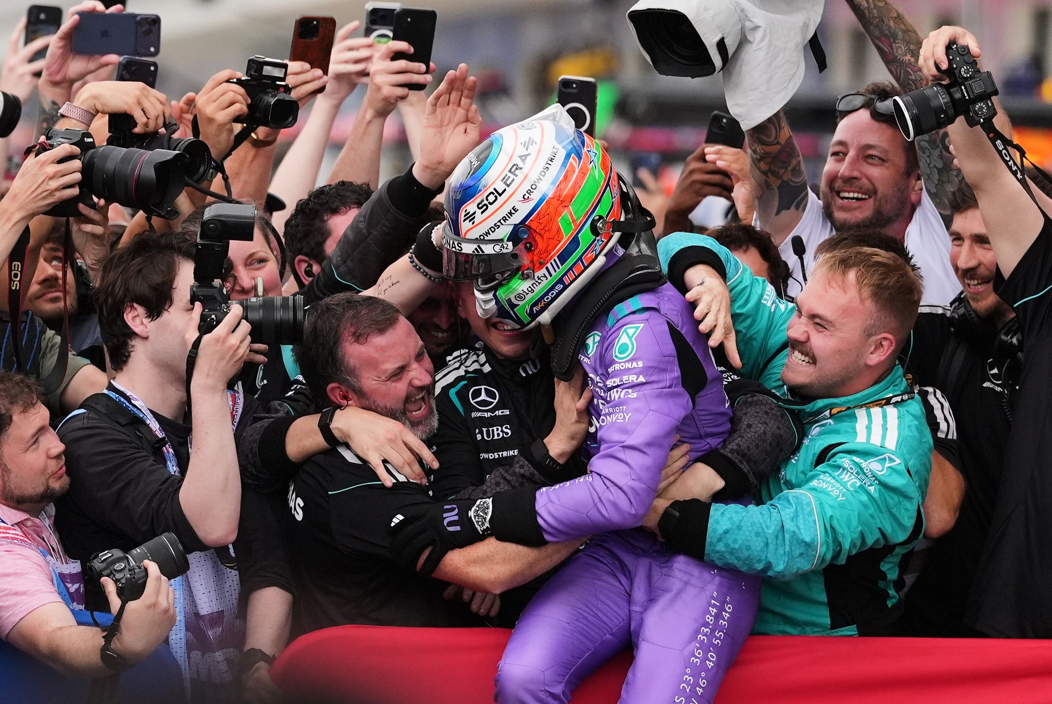 F1은 친환경이라는 명문과 레이스 본연의 가치라는 실리 사이에서 고민에 빠졌다. AP=연합뉴스