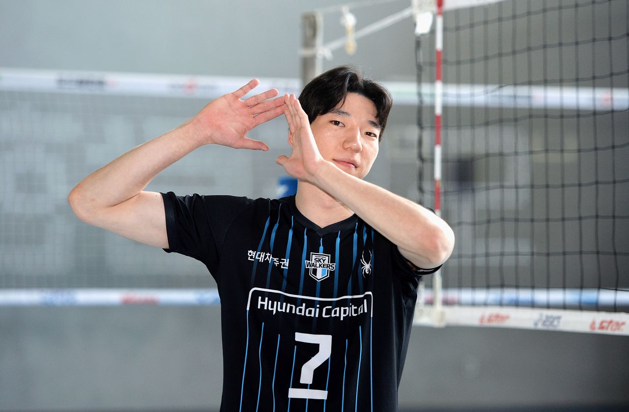 현대캐피탈 주장 허수봉. 천안=김성태 객원기자