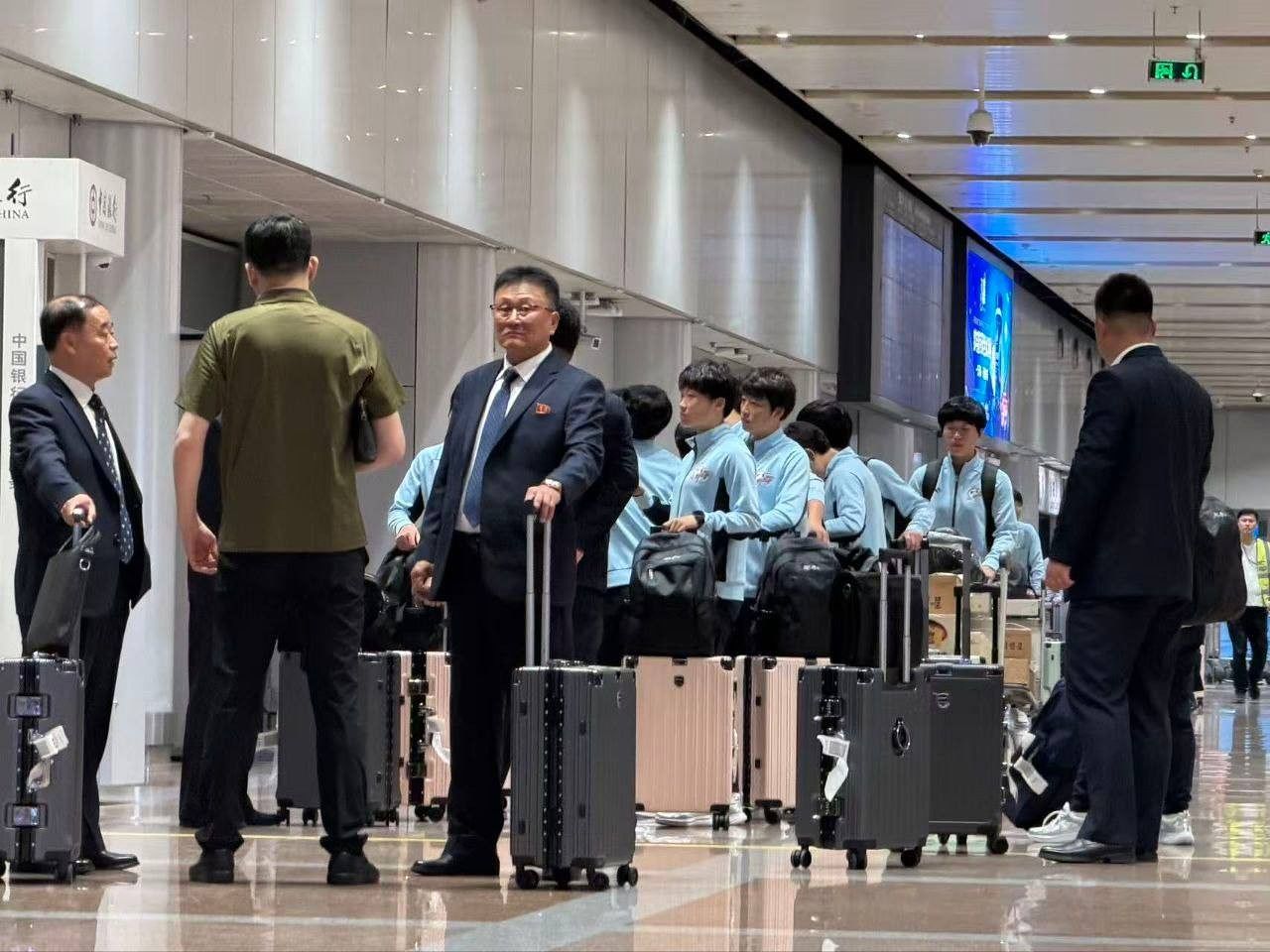 수원에서 수원FC 위민과 맞붙는 북한 내고향여자축구단이 경유 훈련지인 중국 베이징에 도착했다고 남북체육교류협회가 밝혔다. 사진 남북체육교류협회 