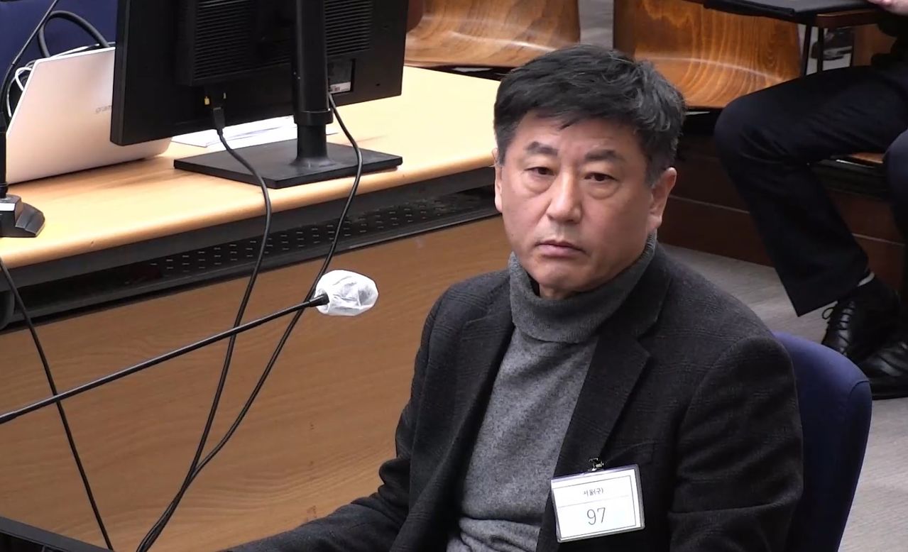 노상원 전 국군정보사령관. 사진 서울중앙지방법원