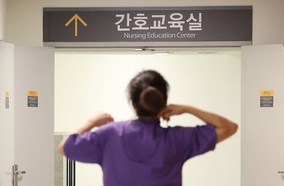 한 병원의 간호교육실 사진. 연합뉴스