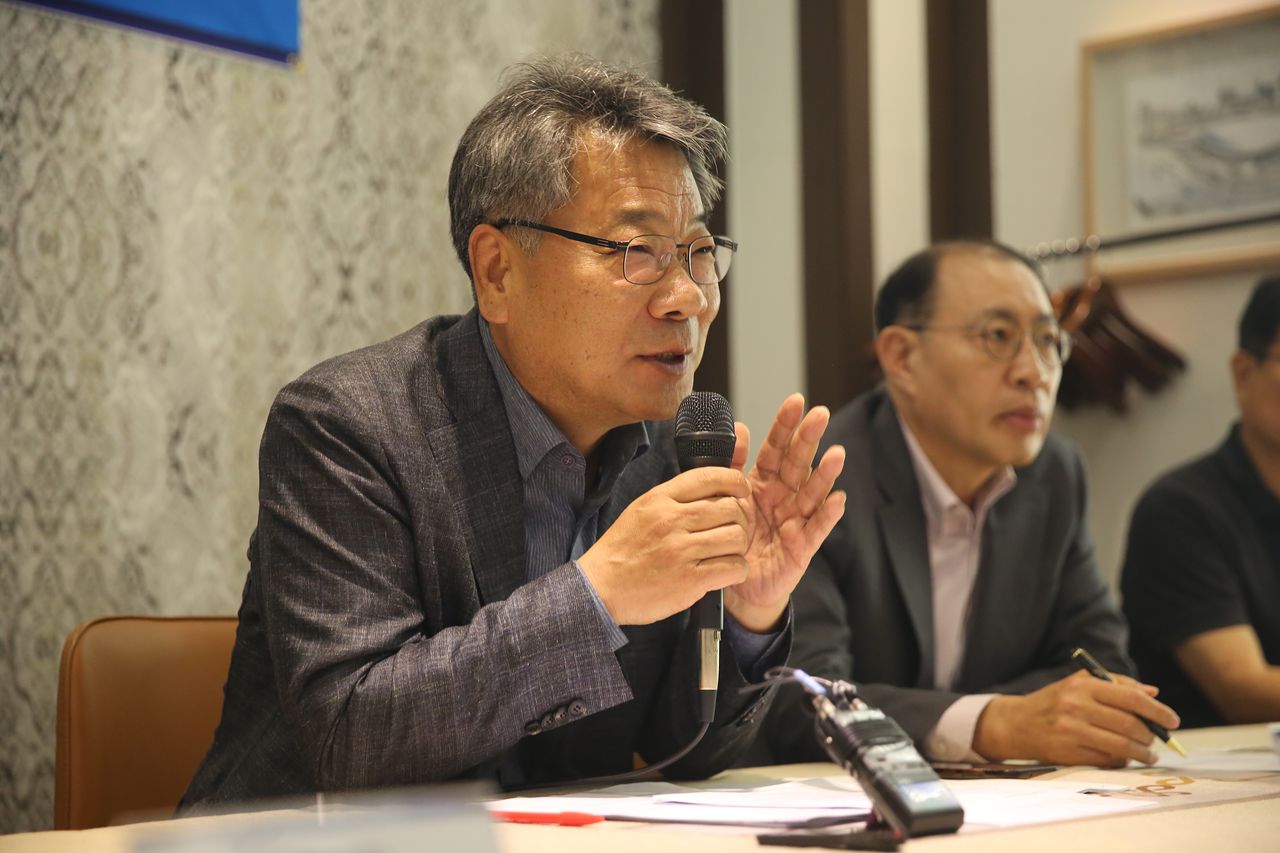 대한출판문화협회 김태헌 신임 회장. [사진 대한출판문화협회]