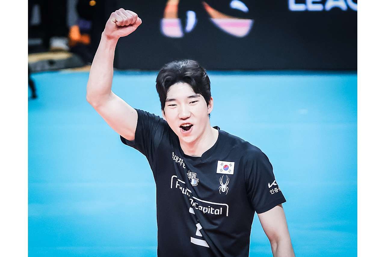 2026 아시아 챔피언스리그 4강에 진출한 현대캐피탈 주장 허수봉. 사진 국제배구연맹