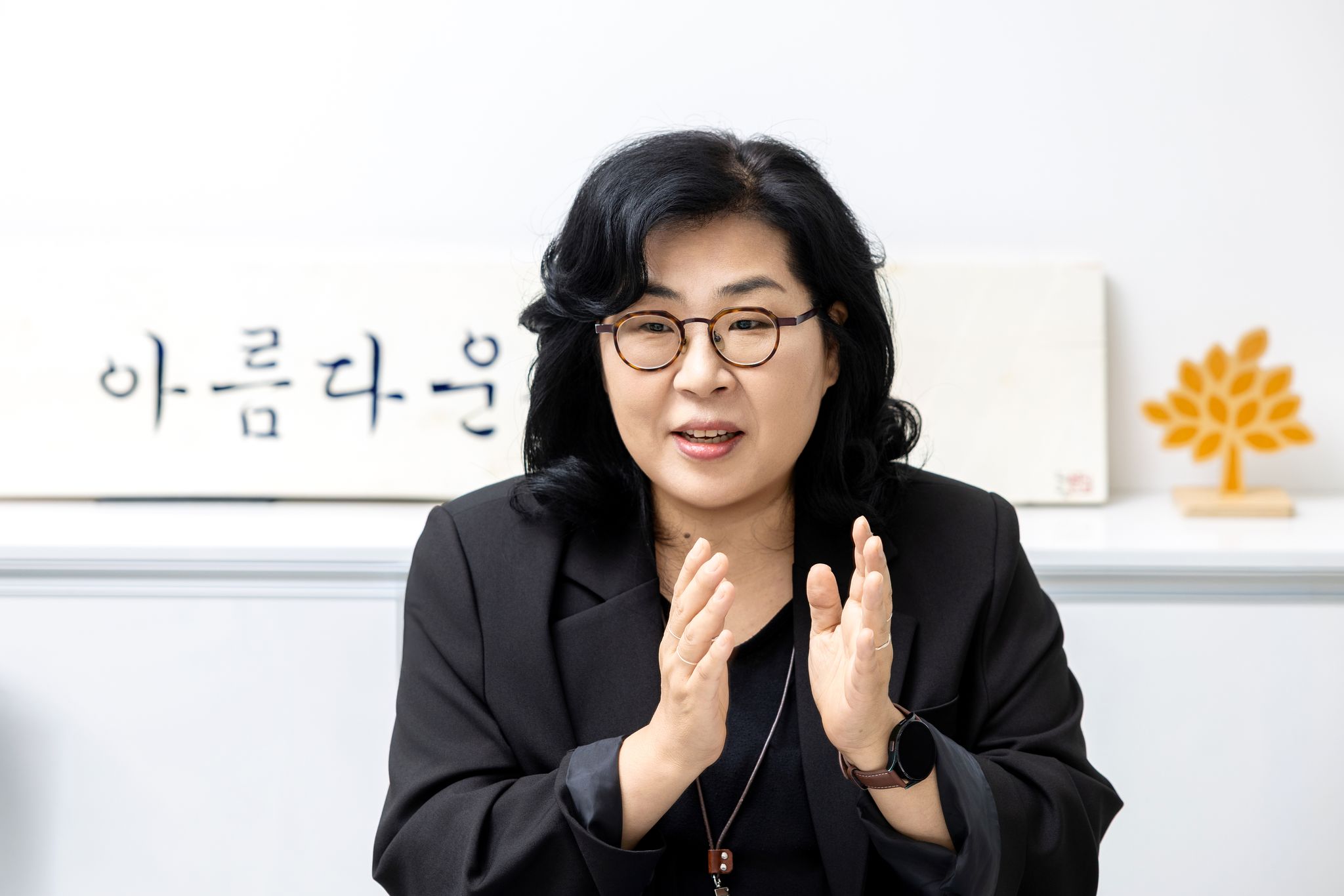 김진아 아름다운재단 사무총장은 “한국 사회에는 이름 붙여지지 않은 복지 사각지대가 너무 많다”며 “노숙위기청년, 불안정 노동자처럼 사회가 제대로 인식하지 못한 대상을 발굴하고 문제를 정의하는 것이 재단의 역할 중 하나”라고 말했다. 장은주 객원기자