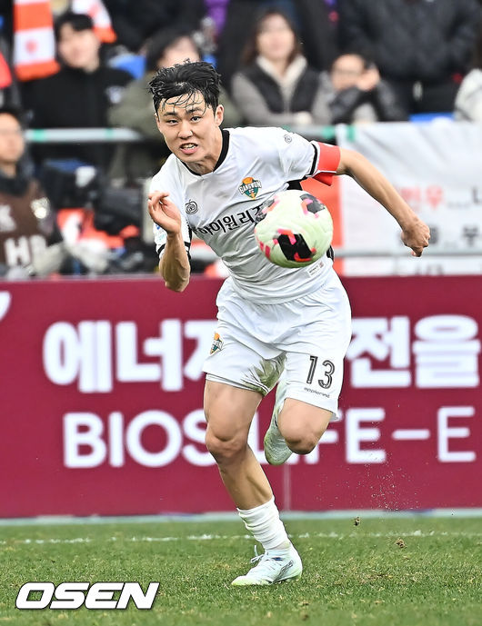 [OSEN=울산, 이석우 기자] 강원FC 이기혁 064 2026.02.28 / foto0307@osen.co.kr
