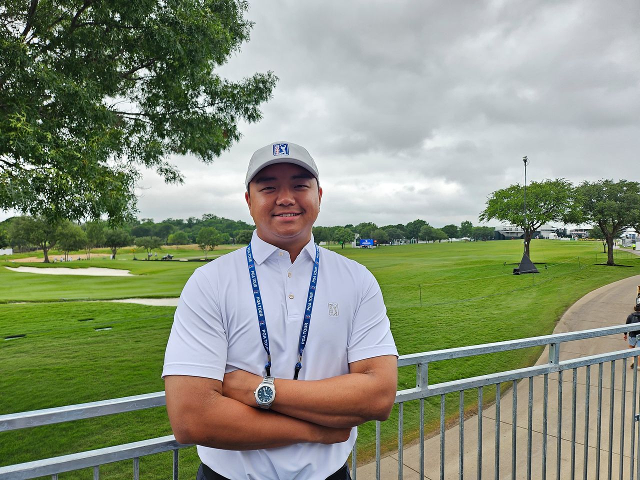 PGA 투어의 한국인 직원인 이주헌 국제선수관리팀장. 고봉준 기자