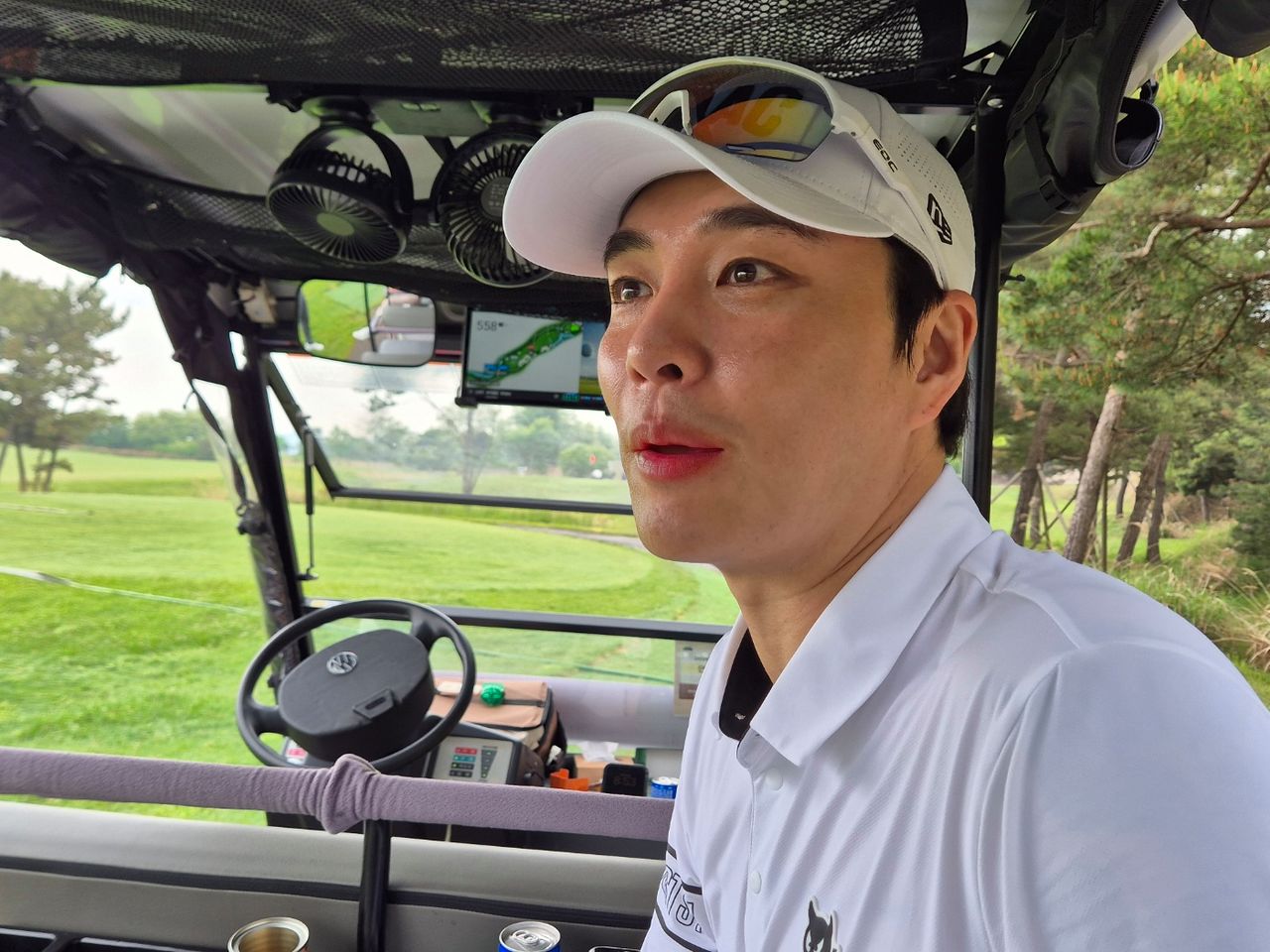 민우혁은 72홀 라운드를 하는 동안 여러 차례 이글 퍼트를 했다. 성호준 기자 