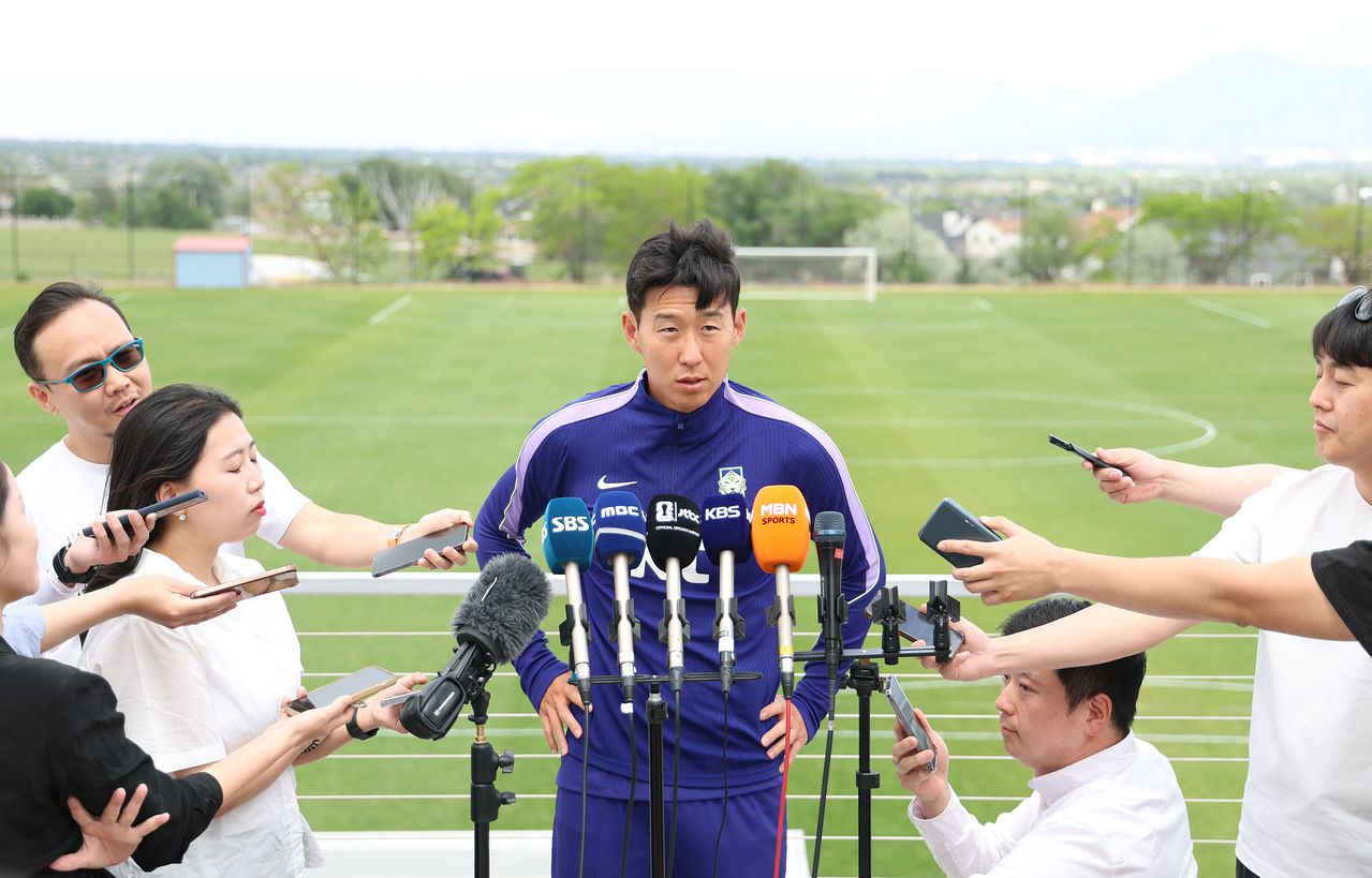 네 번째 월드컵 본선에 참가하는 손흥민. 연합뉴스