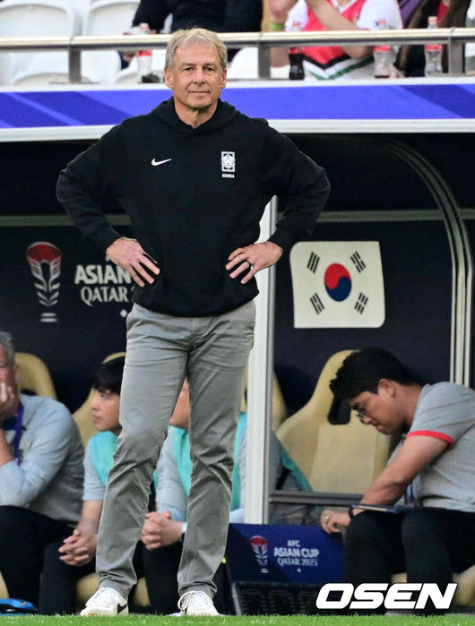 [OSEN=도하(카타르), 지형준 기자] 위르겐 클린스만 감독.