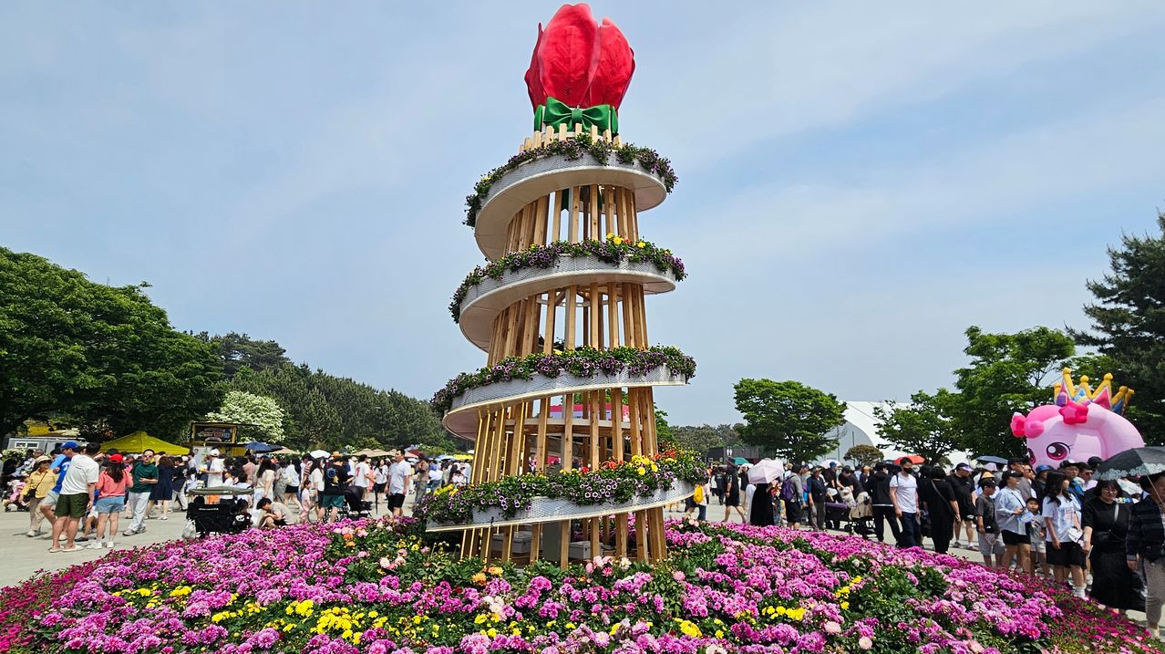 지난달 25일 개막해 30일간의 행사기간을 마치고 24일 폐막한 '2026 태안국제원예치유박람회'가 6월 7일까지 무료로 추가 개방된다. 박람회 기간 전국에서 183만명의 관람객이 방문했다.[사진 박람회조직위]