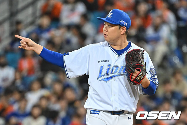 [OSEN=대구, 이석우 기자] 삼성 라이온즈 이승현 042 2026.05.01 / foto0307@osen.co.kr