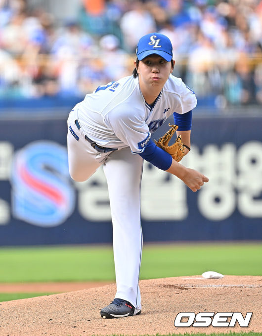 [OSEN=대구, 이석우 기자] 삼성 라이온즈 장찬희 079 2026.05.02 / foto0307@osen.co.kr