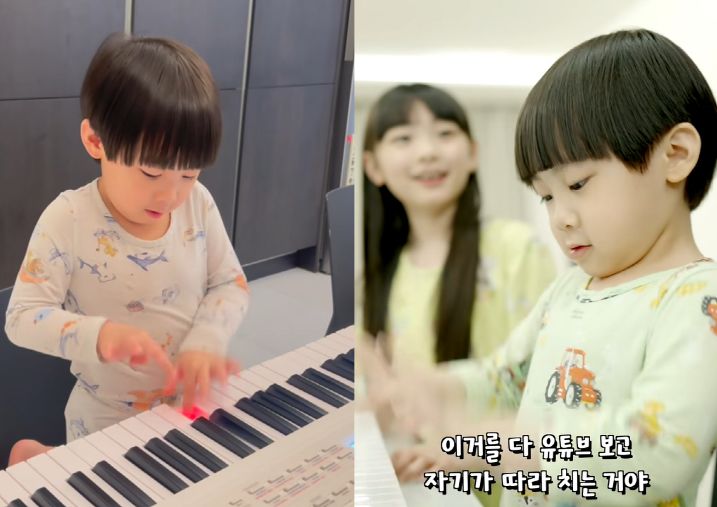 문희준 아들. 유튜브 채널 캡처