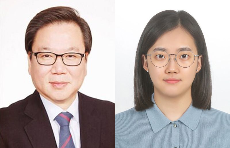 권호정 연세대 생명공학과 교수(왼쪽)와 고유빈 박사과정생.