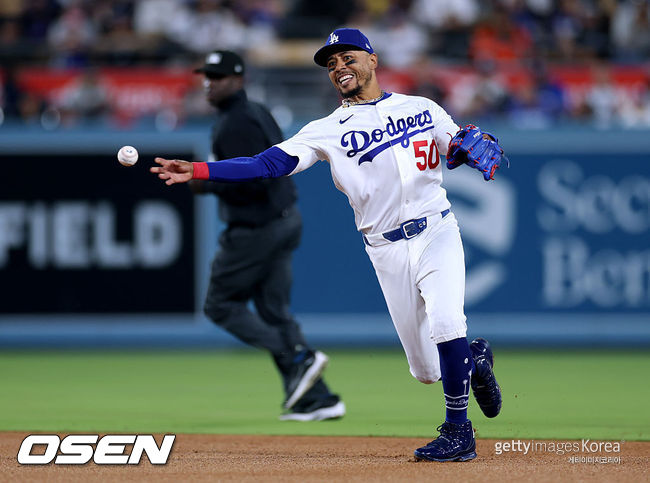 [사진] LA 다저스 무키 베츠 ⓒGettyimages(무단전재 및 재배포 금지)