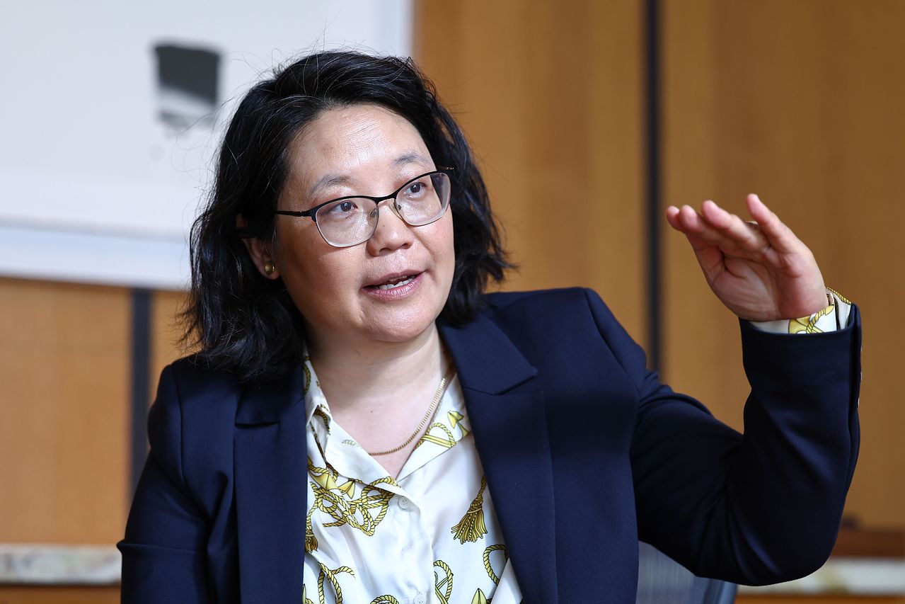 에바 호프만 덴마크 코펜하겐대 교수가 중앙일보와 인터뷰하고 있다. 1일 서울신라호텔에서 ‘2026 삼성호암상 시상식’이 열렸다. 김종호 기자