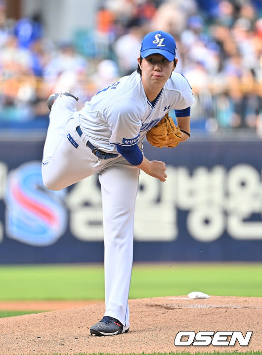 [OSEN=대구, 이석우 기자] 삼성 라이온즈 장찬희 081 2026.05.02 / foto0307@osen.co.kr