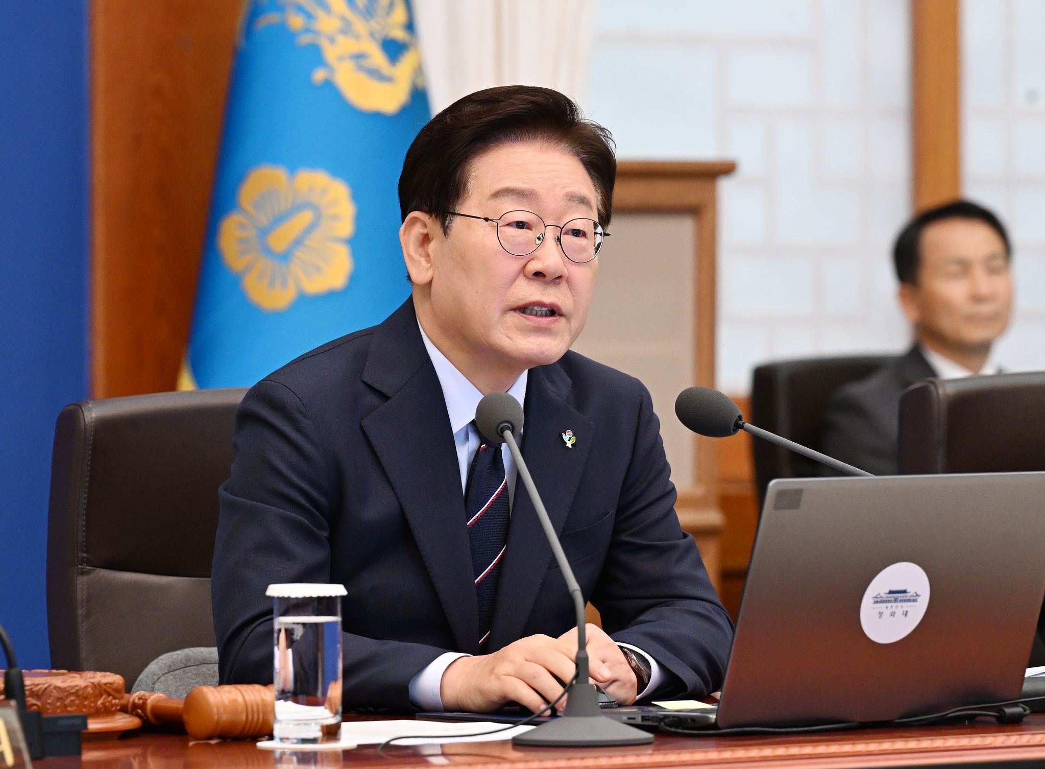 이재명 대통령. 청와대사진기자단