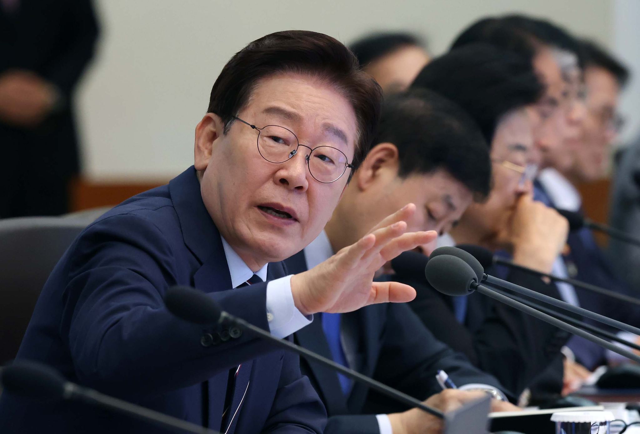 이재명 대통령. 청와대사진기자단