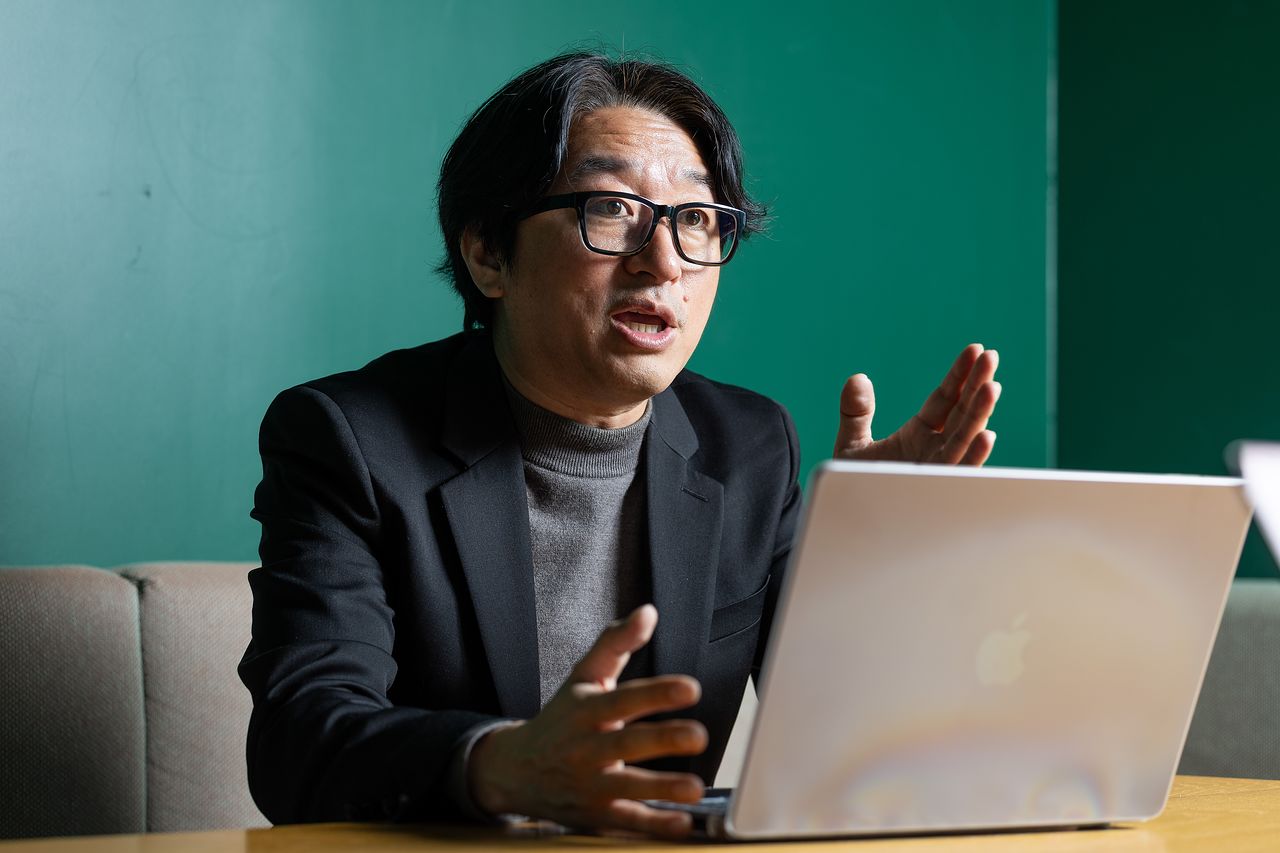 박정준 대표는 탐구한 내용을 자기 것으로 소화하려면 탐구보고서, PPT를 만들어 정리해보고 발표해보는 과정이 꼭 필요하다고 강조했다. 우상조 기자 