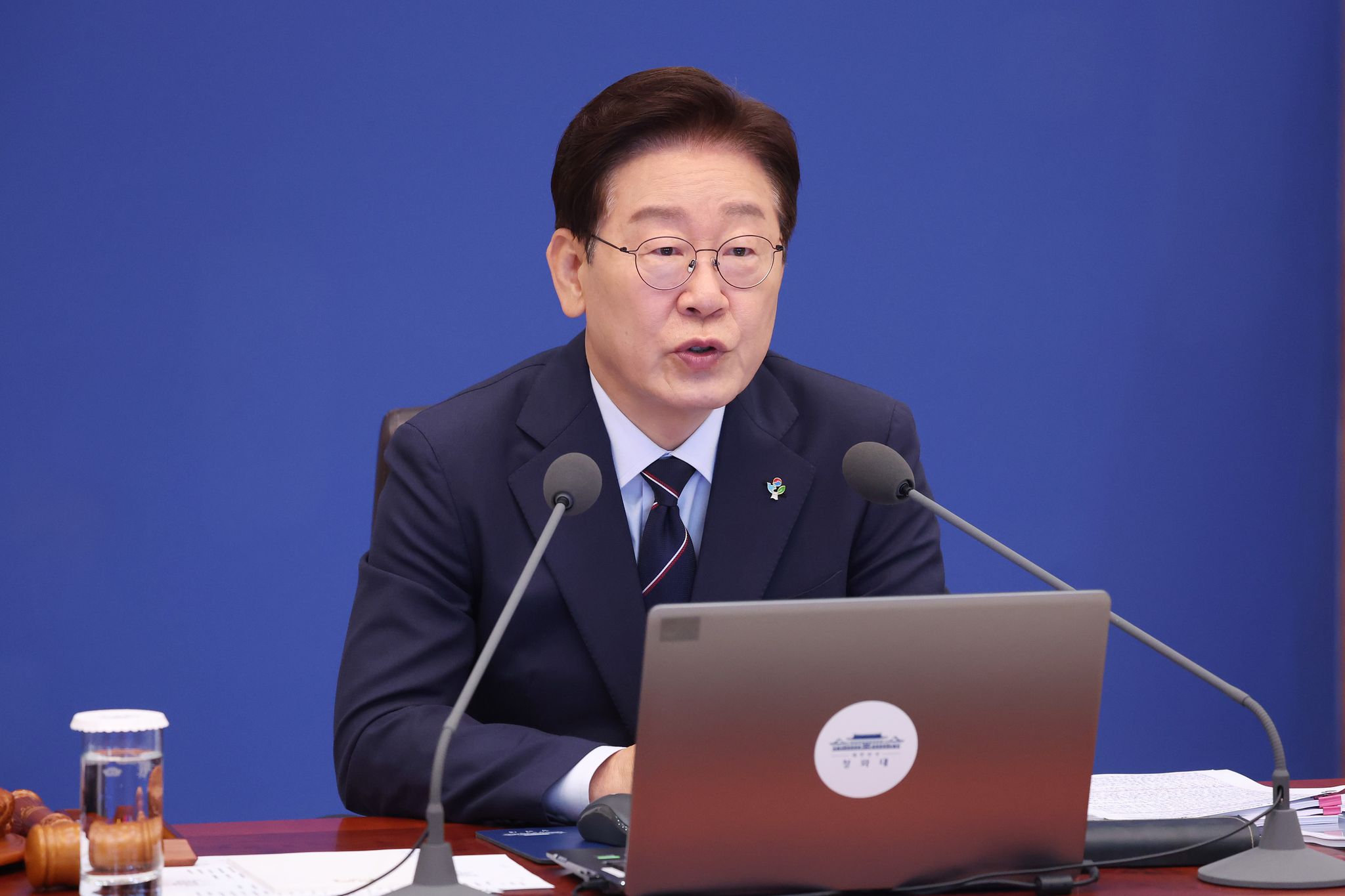 이재명 대통령. 청와대사진기자단