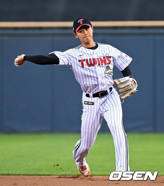 [OSEN=이대선 기자] LG 이영빈 2026.04.16 /sunday@osen.co.kr