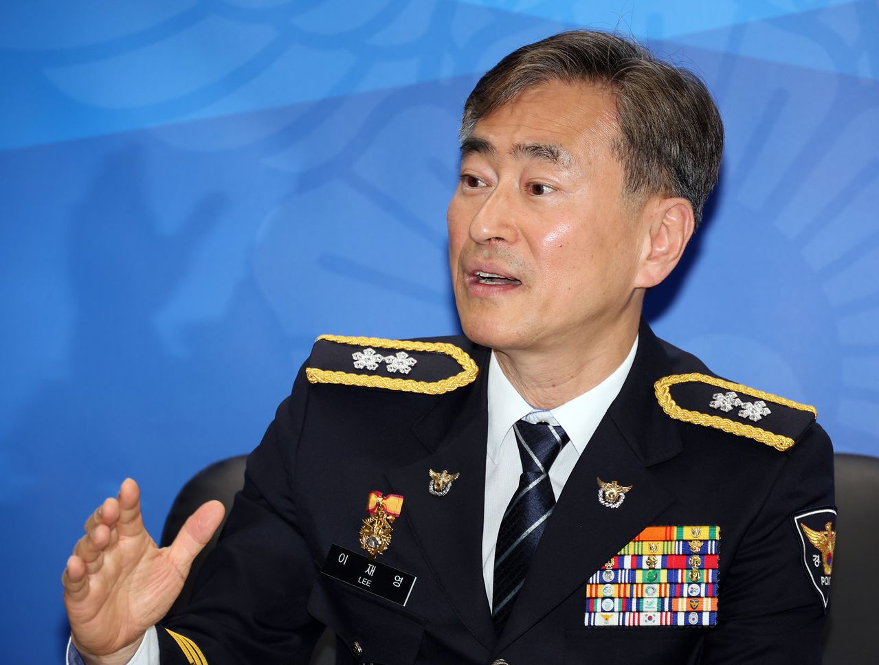 이재영 전북경찰청장. 연합뉴스