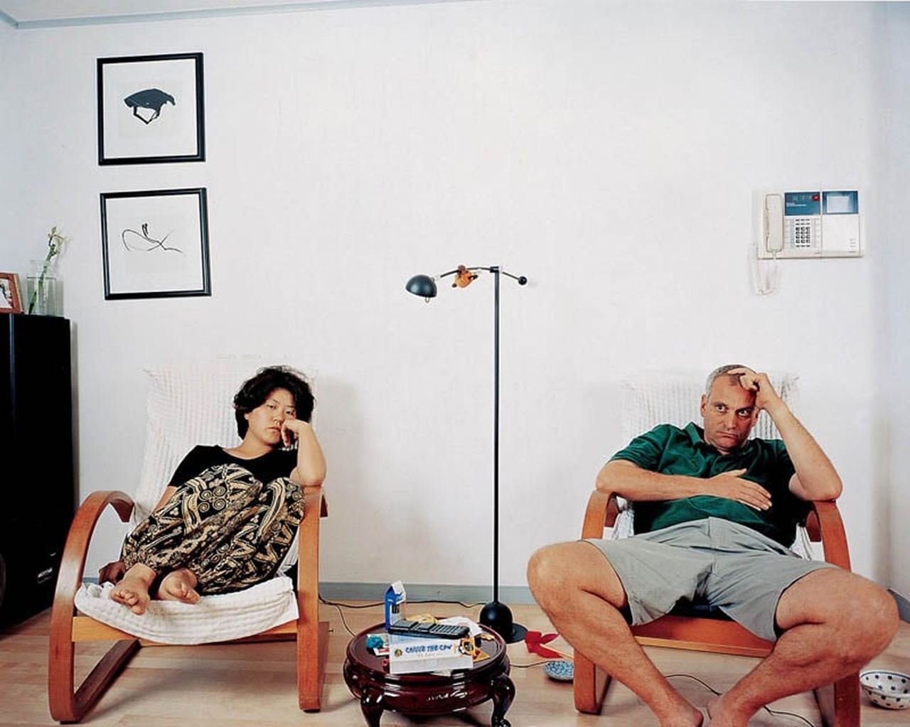 김옥선, ‘해피투게더’ 연작 중 ‘옥선과 랄프’, 2002. [사진 국립현대미술관]