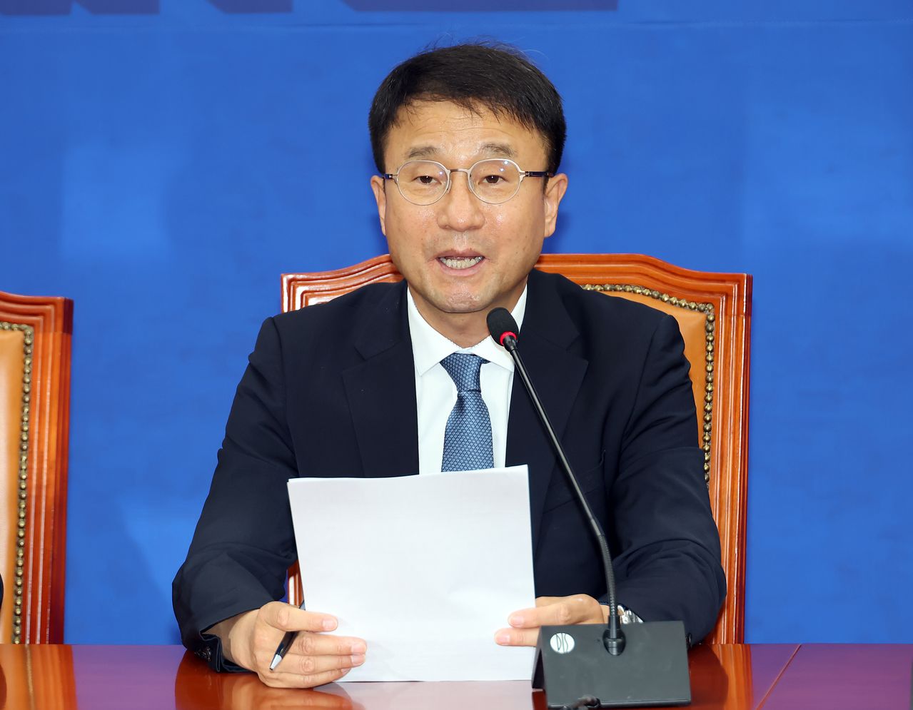 한병도 더불어민주당 원내대표. 연합뉴스
