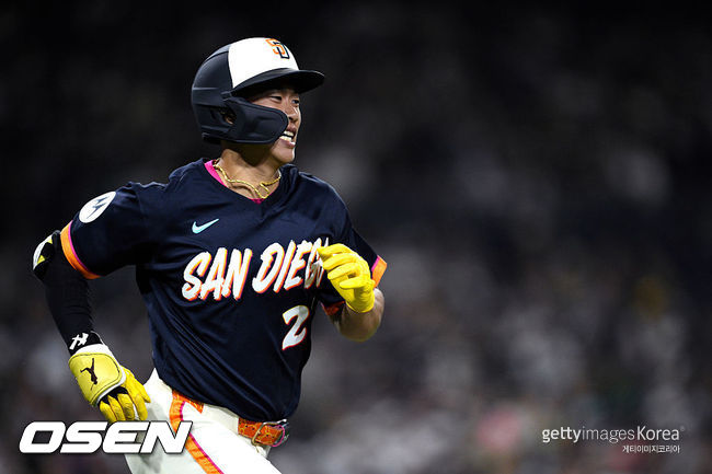 [사진] 샌디에이고 파드리스 송성문 ⓒGettyimages(무단전재 및 재배포 금지)