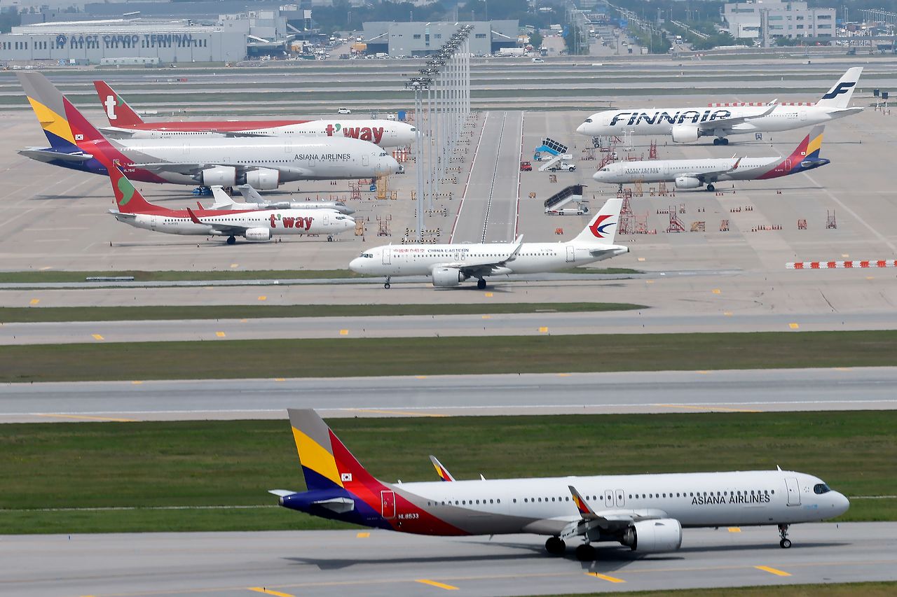 지난 달 25일 오후 인천국제공항. 뉴스1