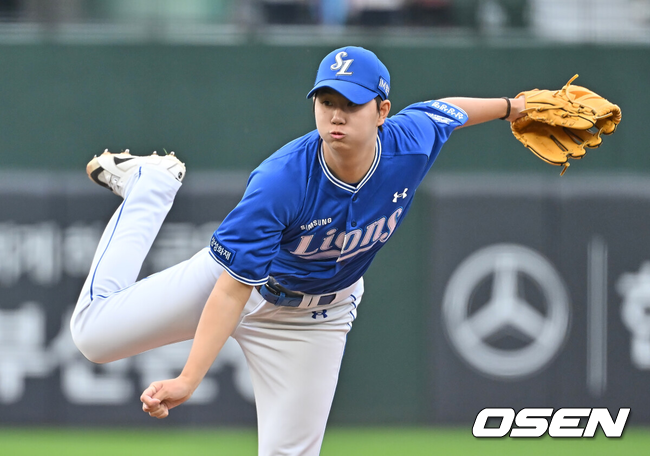 삼성 장찬희./OSEN DB