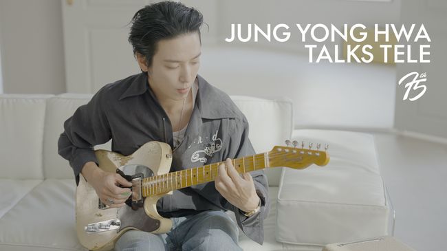 팬더 텔레캐스터 75주년 기념 콘텐츠, 'Artist Talk Tele'에 참가한 씨엔블루 정용화