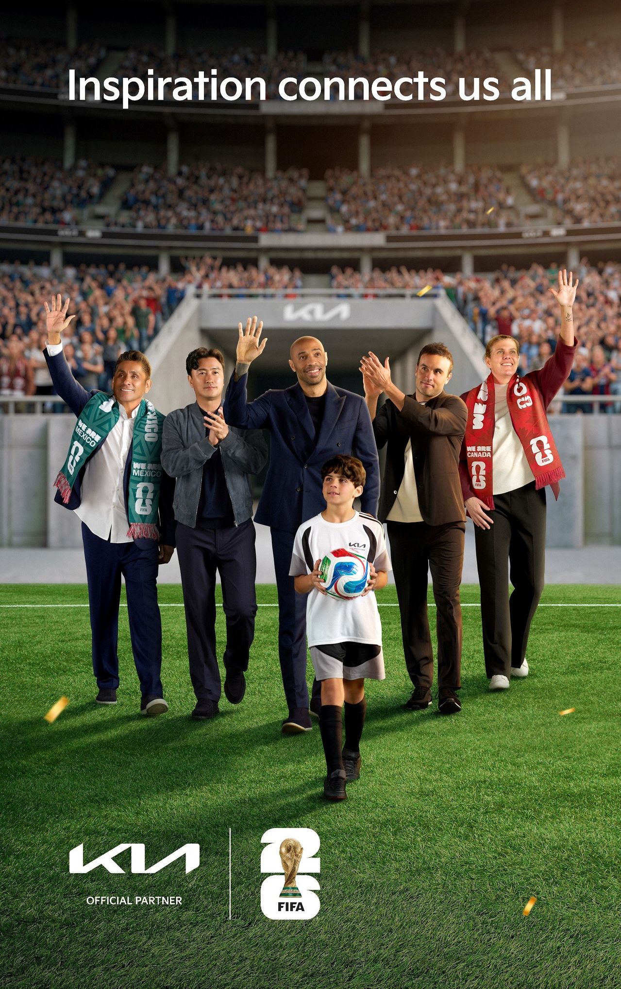 2007년부터 FIFA 공식 파트너사로 활동해온 기아는 미국 댈러스·로스앤젤레스 등 경기가 열리는 주요 도시에 고객 참여 부스를 열고 2026 북중미 월드컵 마케팅을 펼친다. 사진 기아